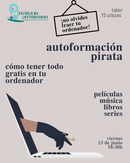 autoformación pirata