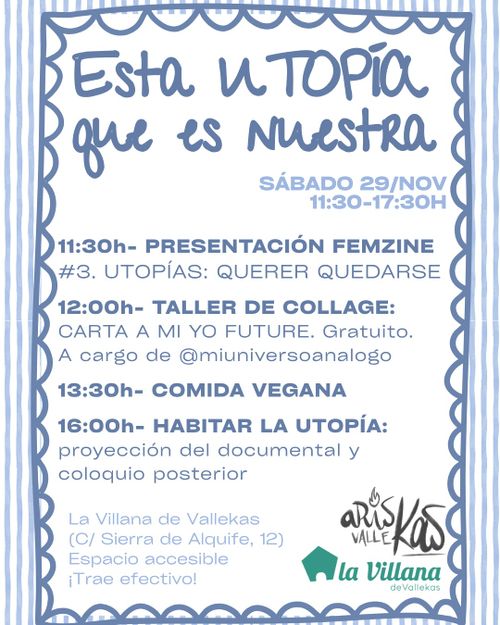 KAFETA ARISKAS: ESTA UTOPIA QUE ES NUESTRA