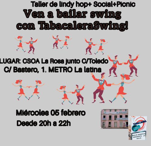 Ven a bailar swing con TabacaleraSwing 