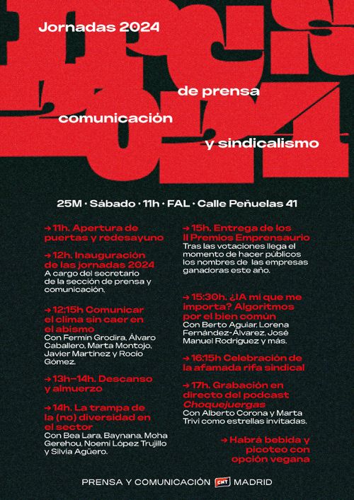 III Jornadas de Periodismo, Comunicación y Sindicalismo