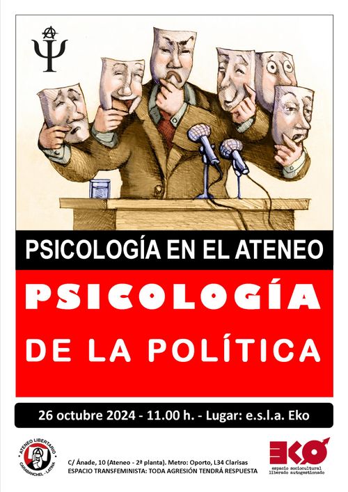  Psicología en el Ateneo. Psicología de la política.