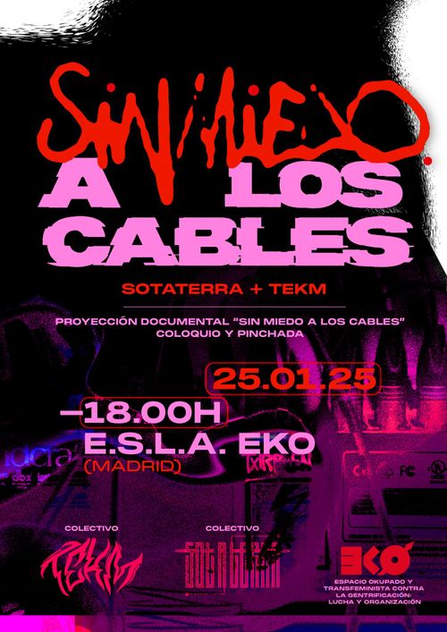 Presentación documental "Sin miedo a los cables" + charla por Sot a Terra y Tekm