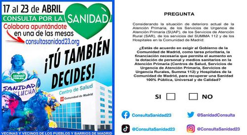 Consulta por la Sanidad Pública