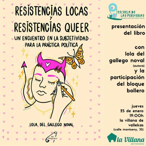 Presentación del libro: Resistencias Locas, Resistencias Queer