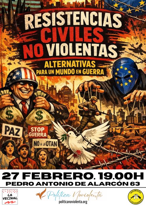 Resistencias civiles noviolentas. Alternativas para un mundo en guerra.
