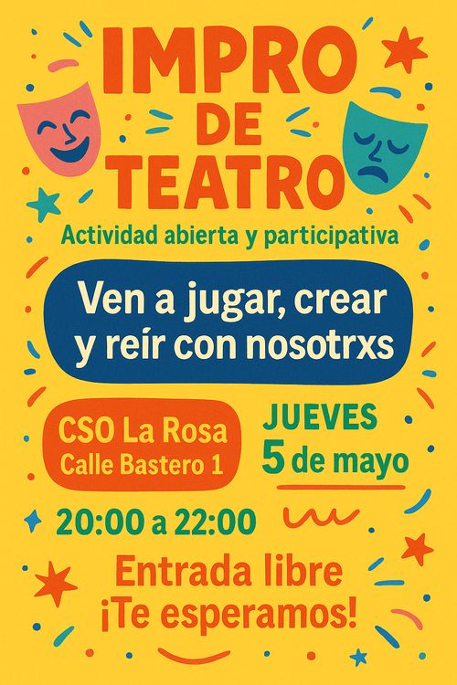 Improvisación de teatro