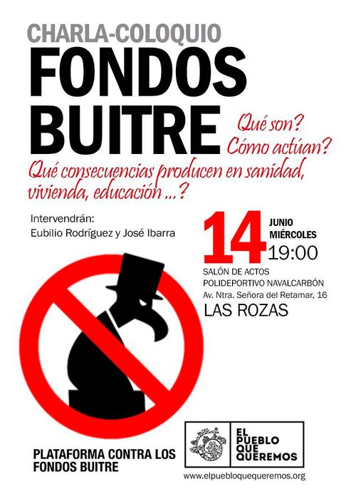 Charla sobre Fondos Buitre