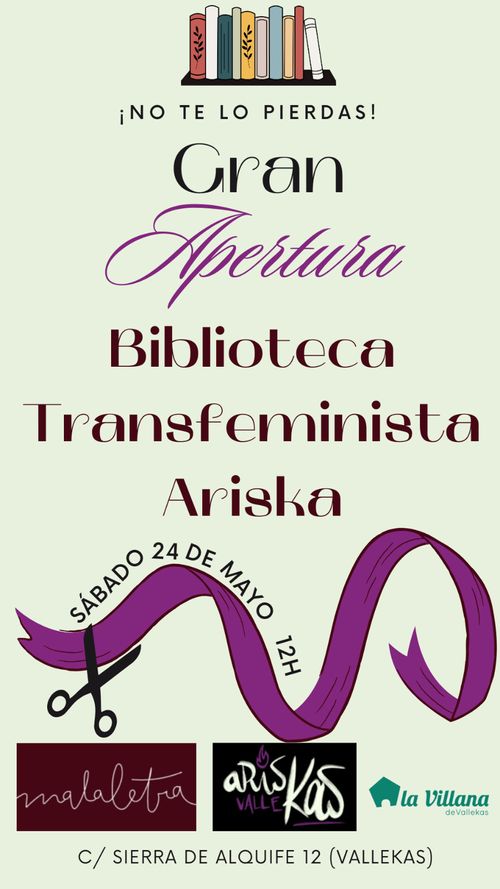 Inauguración Biblioteca transfeminista Ariskas