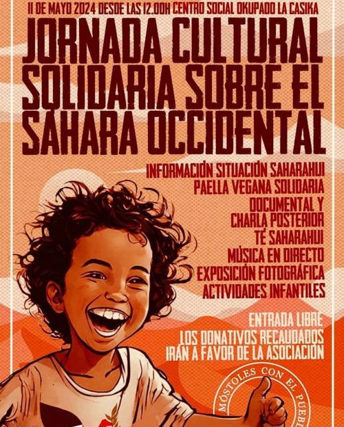 Jornada cultural solidaria sobre el Sahara Occidental
