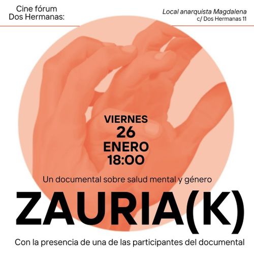 Cine Fórum Dos Hermanas: Zauria (K)